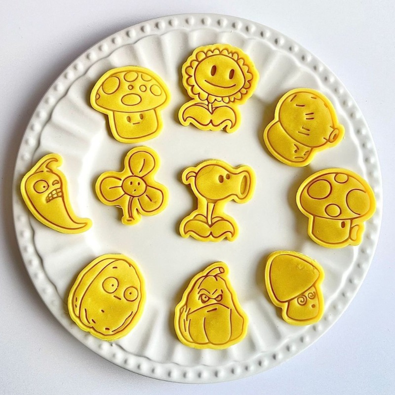 Kitchen Baking Molds - Yeni Sevimli Çok Satan Plants Vs.