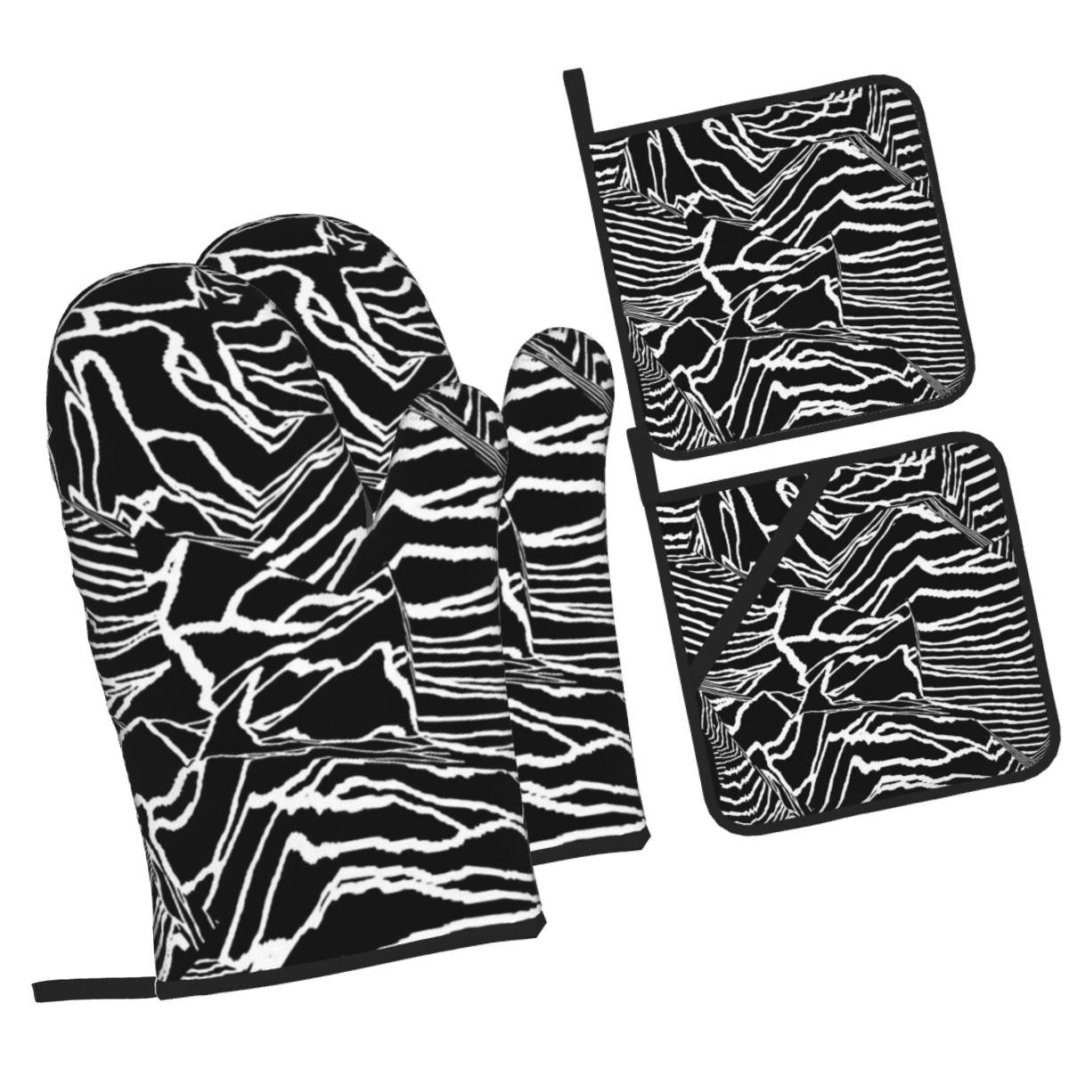 Kitchen Baking Pan Set - Joy Division Bilinmeyen Zevkler Fırın Eldiveni