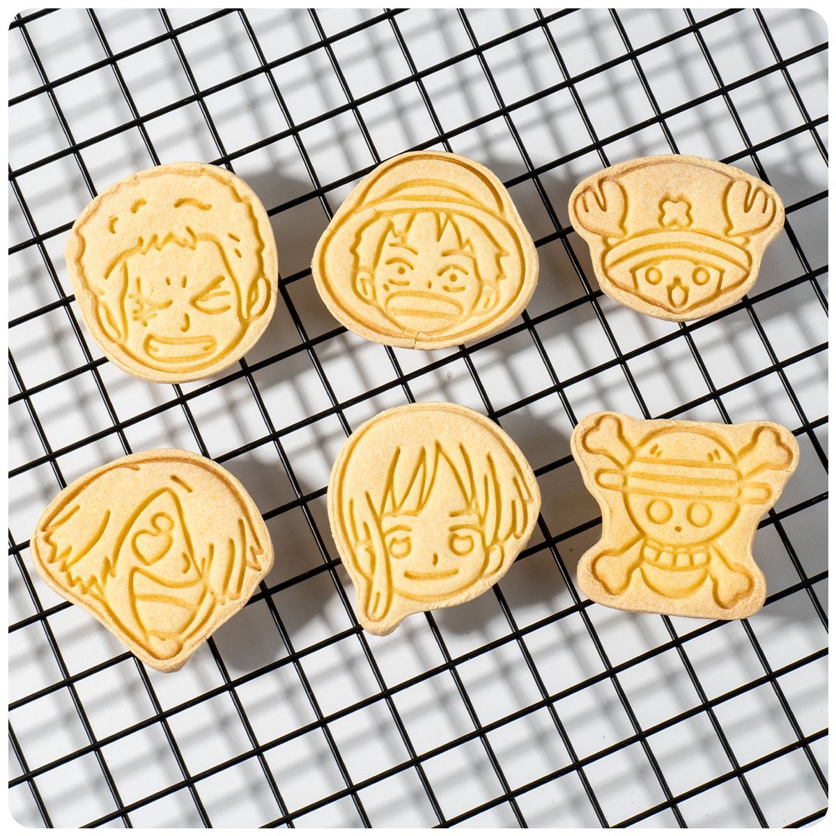 Kitchen Baking Items - Anime One Piece Kurabiye Kalıbı Seti