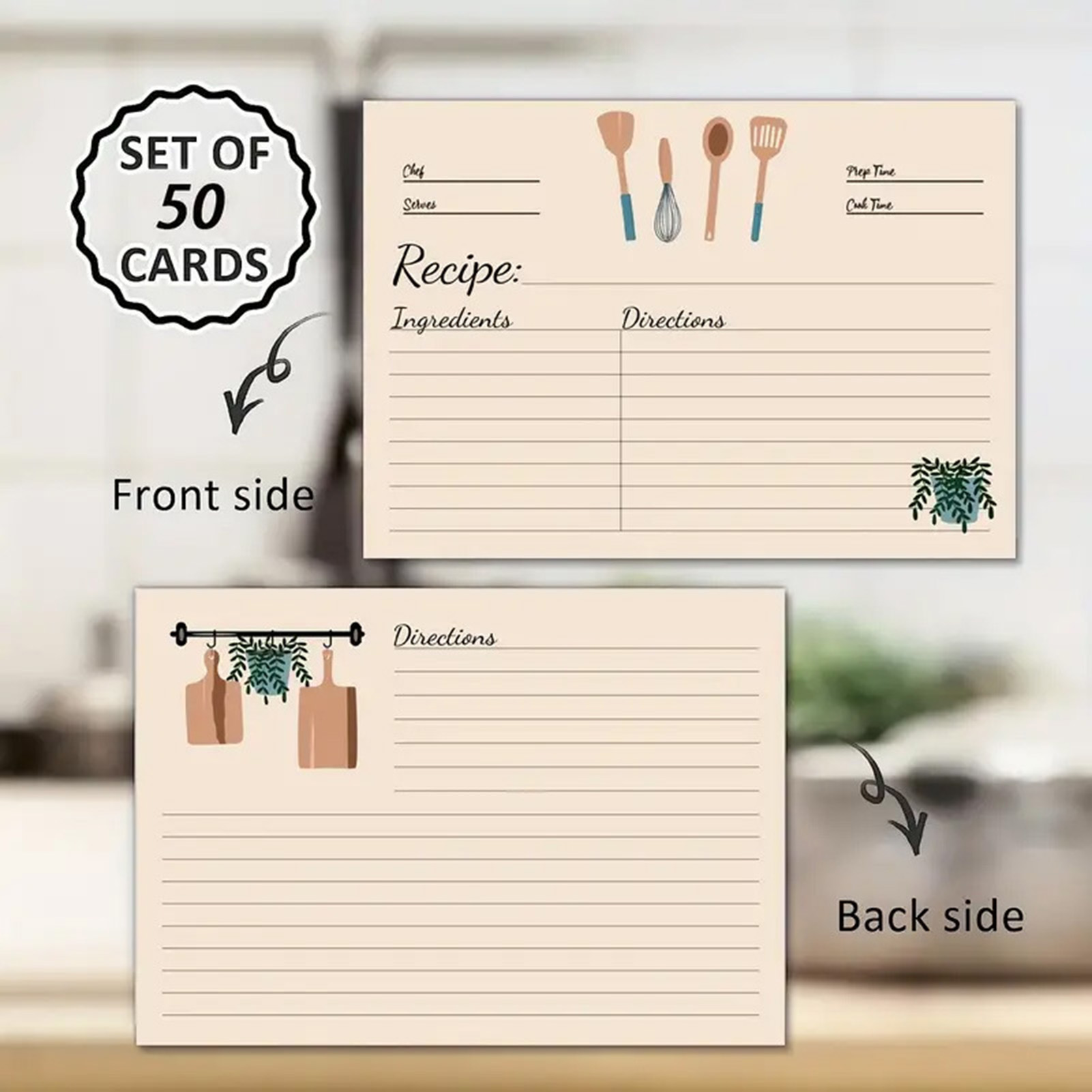 Kitchen Baking Sheet Organizer - 50 Yapraklık Mutfak, Yemek Pişirme, Fırınlama,