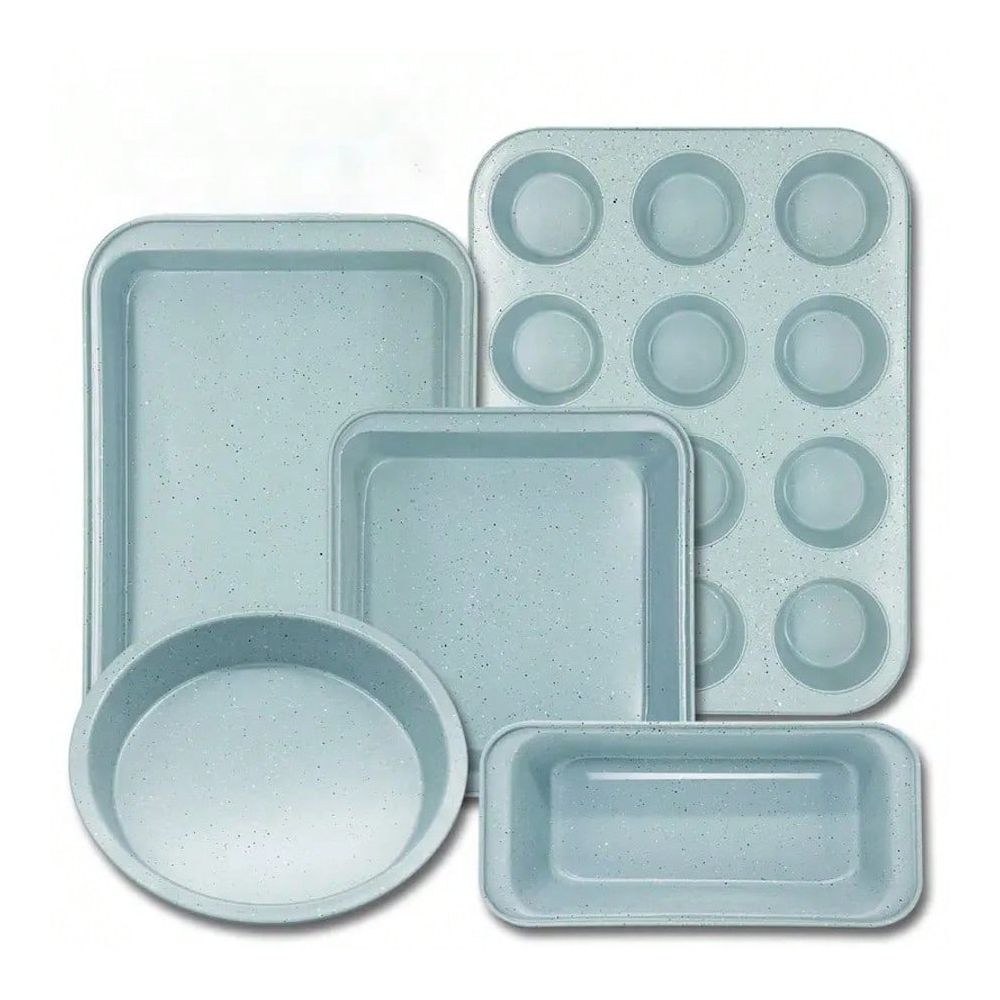 Kitchen Baking Pan Set - 10 Parça Pişirme Seti, Yapışmaz Mutfak