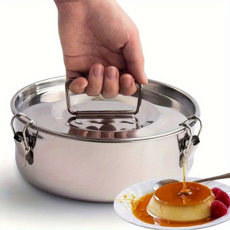 Kitchen Baking Pan Set - Flan Tava Kalıbı Paslanmaz Çelik Kek