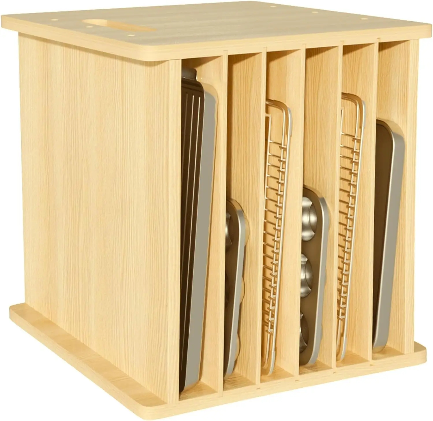 7 Katmanlı Ahşap Tepsi Bölücül - Kitchen Baking Sheet Organizer incelemesi ve fiyatı