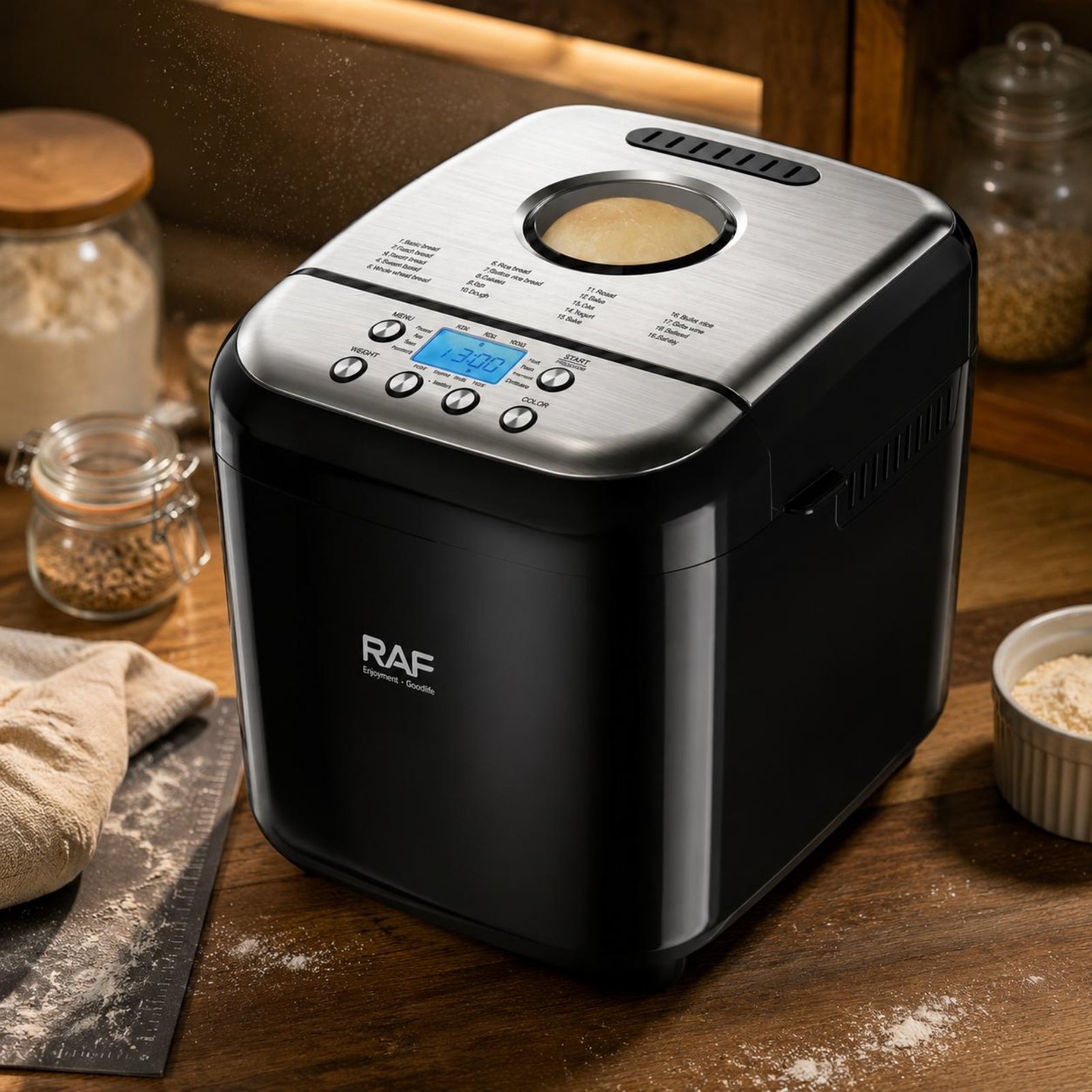 Otomatik Ekmek Makinesi 3'ü 1  - Baking Kitchen Hourly incelemesi ve fiyatı