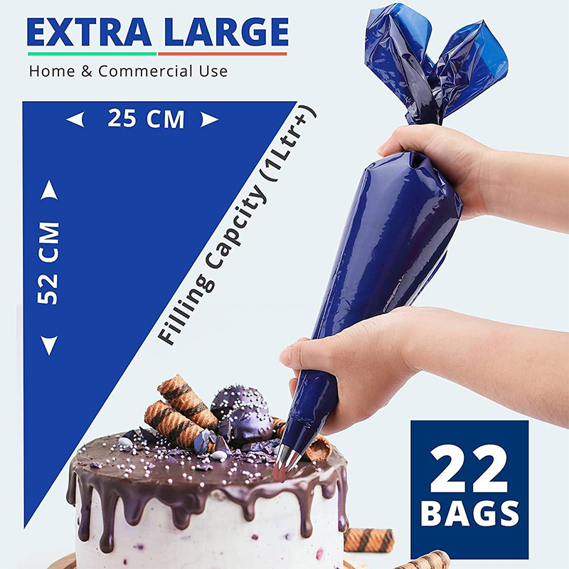 LMETJMA 21 inç Büyük Tek Kulla - Piping Bag Disposable incelemesi ve fiyatı