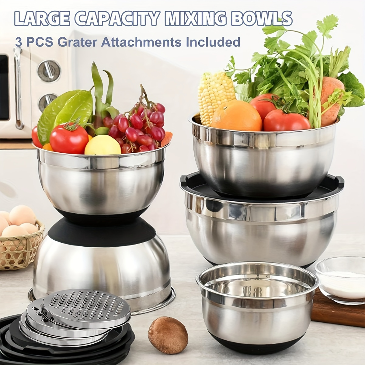 Hava geçirmez kapaklı 8 adet k - Stand Mixer Bowl incelemesi ve fiyatı