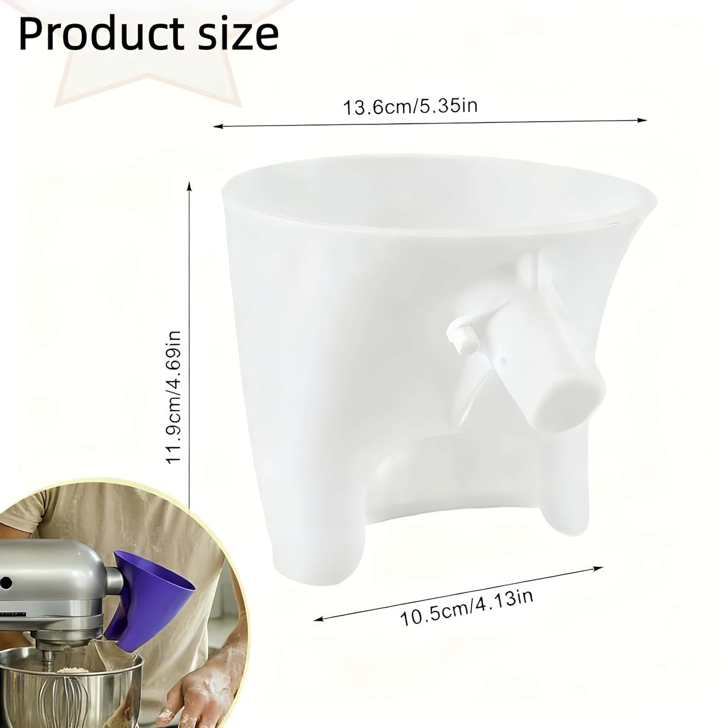 KitchenAid Mikser 5 Qt için Un - Kitchen Baking Aid incelemesi ve fiyatı