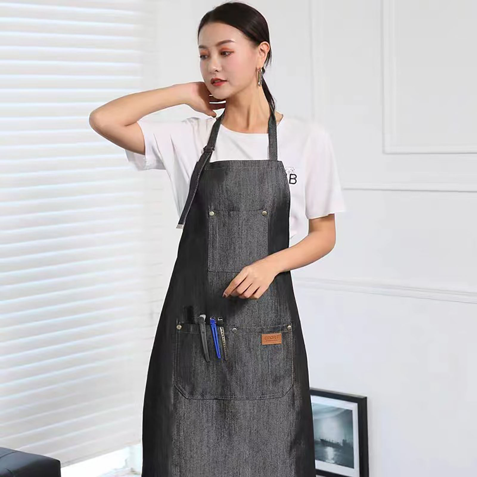 Denim Önlük Salon Çalışma Kıya - Kitchen Baking Unit incelemesi ve fiyatı