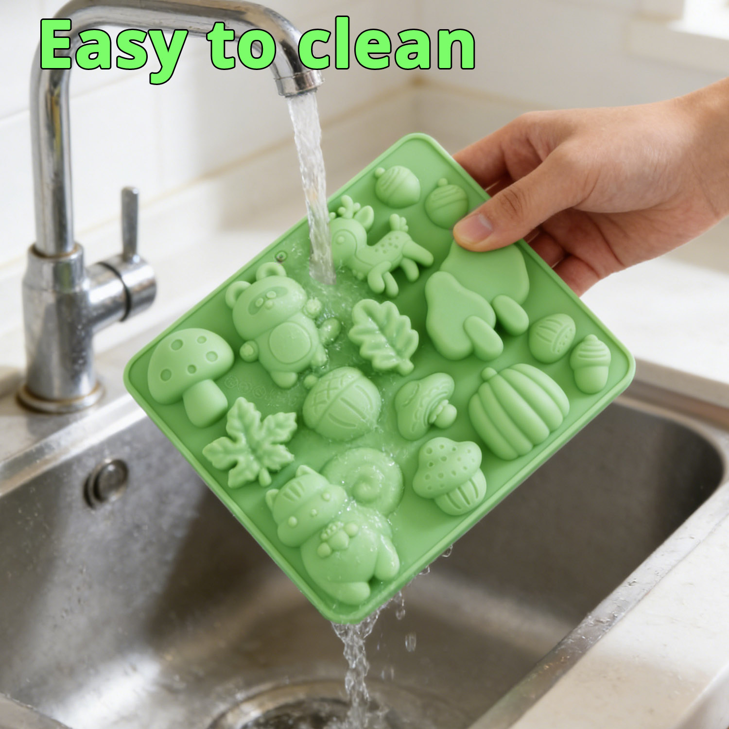 Sincap ve Geyik Şeklinde Hayva - Kitchen Baking Molds incelemesi ve fiyatı