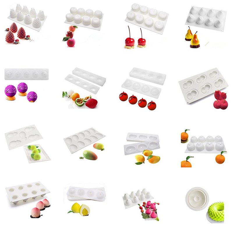 Gıda Sınıfı Silikon Meyve Seri - Kitchen Baking Molds incelemesi ve fiyatı