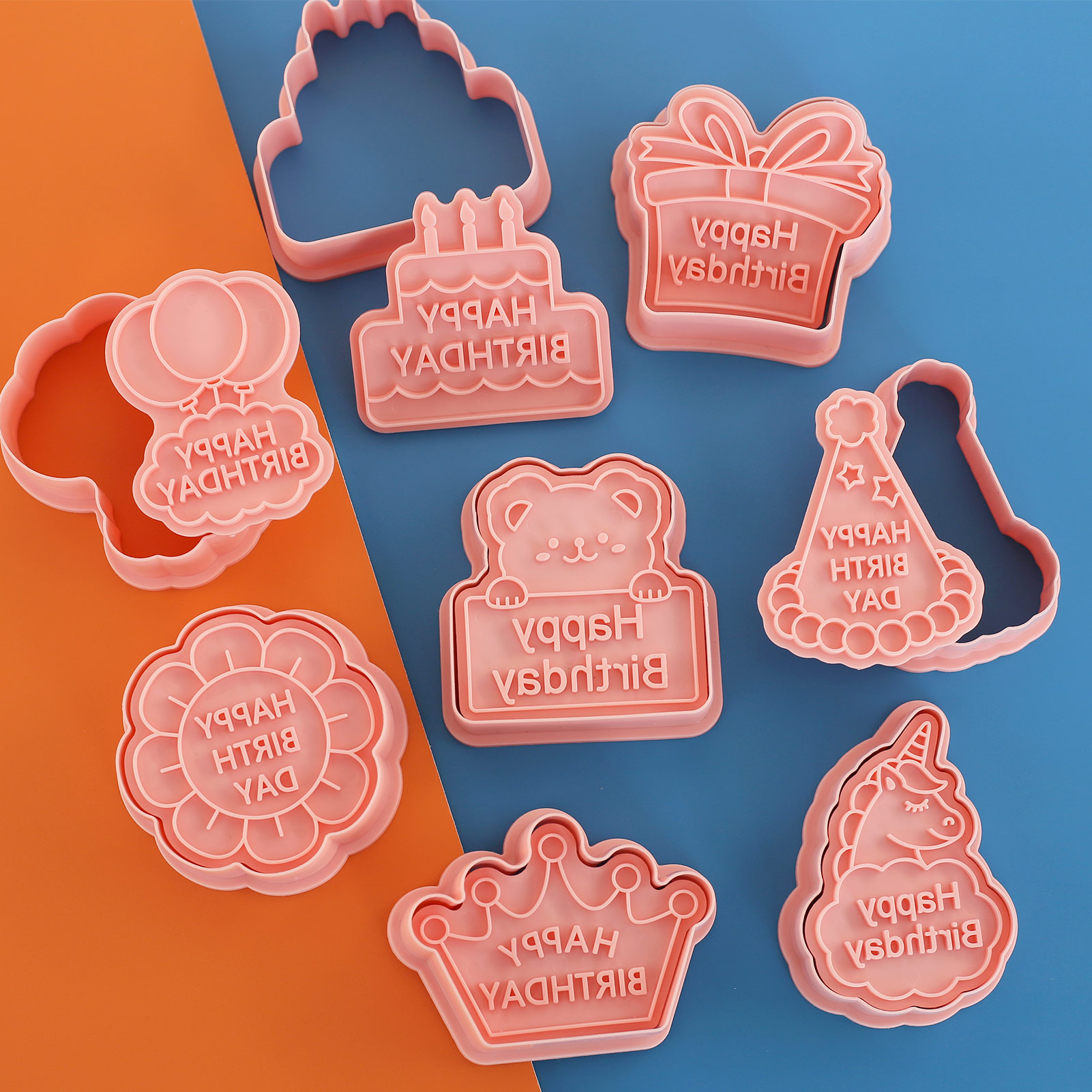 8 adet Mutlu Doğum Günü Kurabi - Baking Kitchen For Kids incelemesi ve fiyatı
