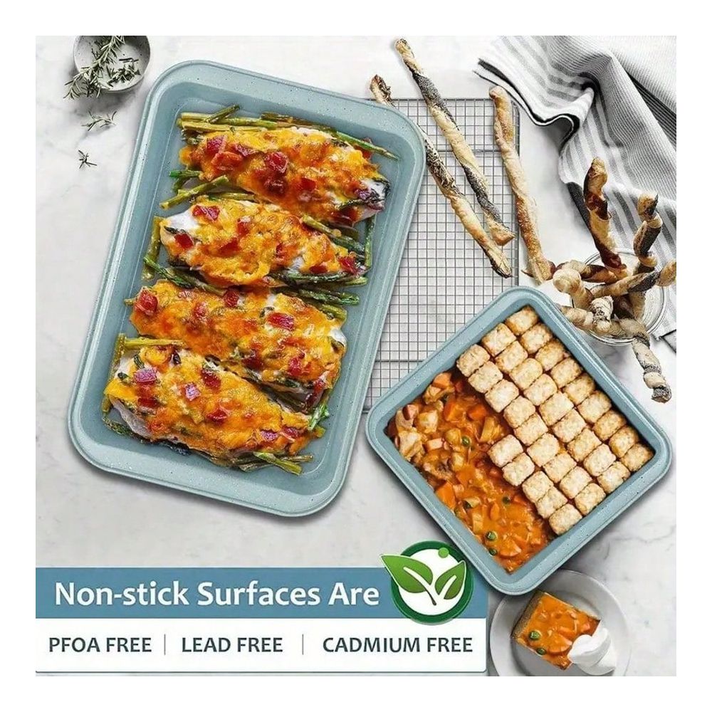 10 Parça Pişirme Seti, Yapışma - Kitchen Baking Pan Set incelemesi ve fiyatı