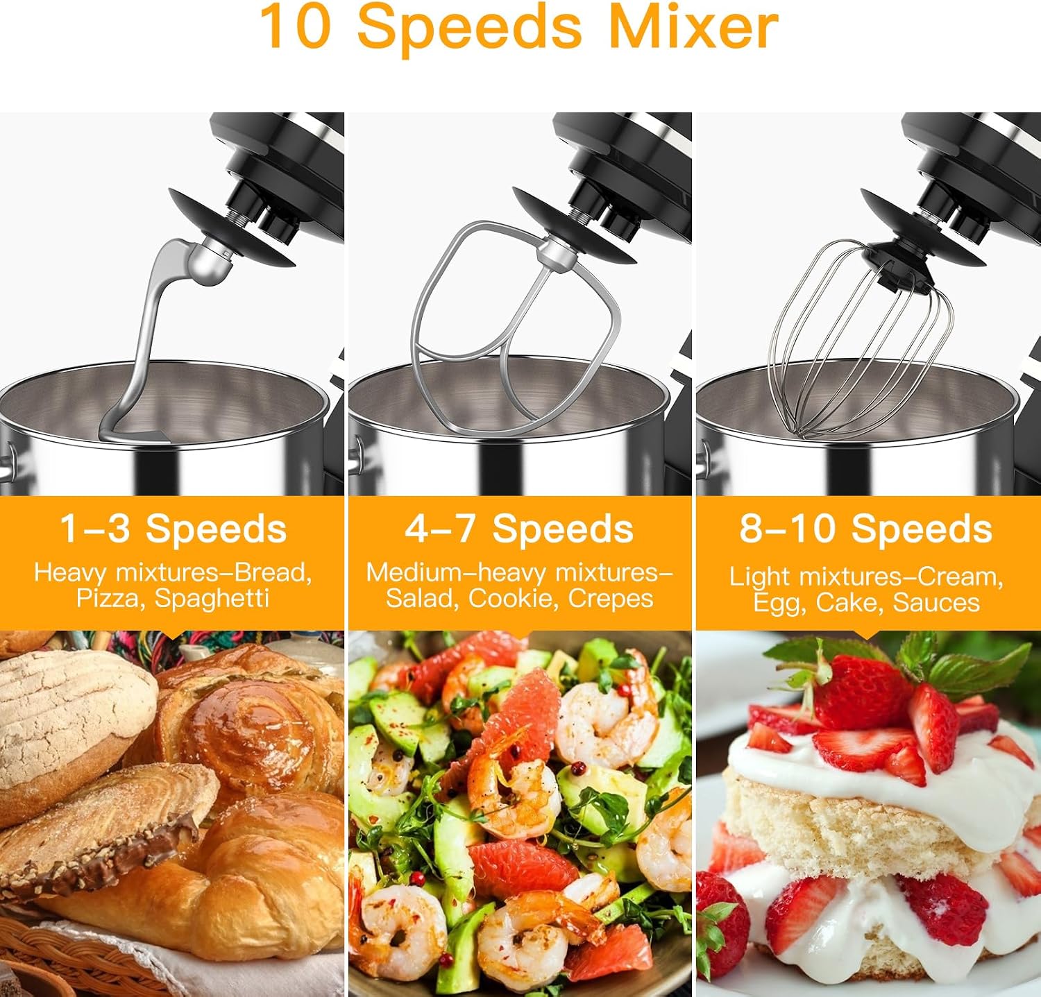 Tacleekii 7.5QT Tilt-Head Stan - Stand Mixer Bowl incelemesi ve fiyatı